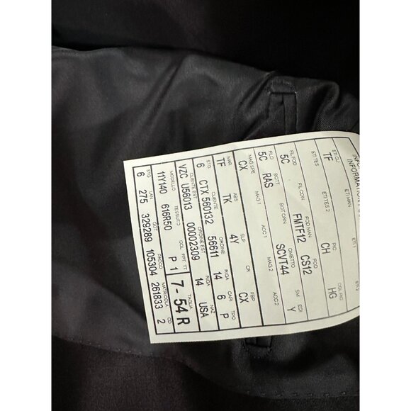 Tom Ford Silk Blend Tuxedo Suit Jacket Blazer Black Size 54 R geometric pattern - Picture 5 of 9